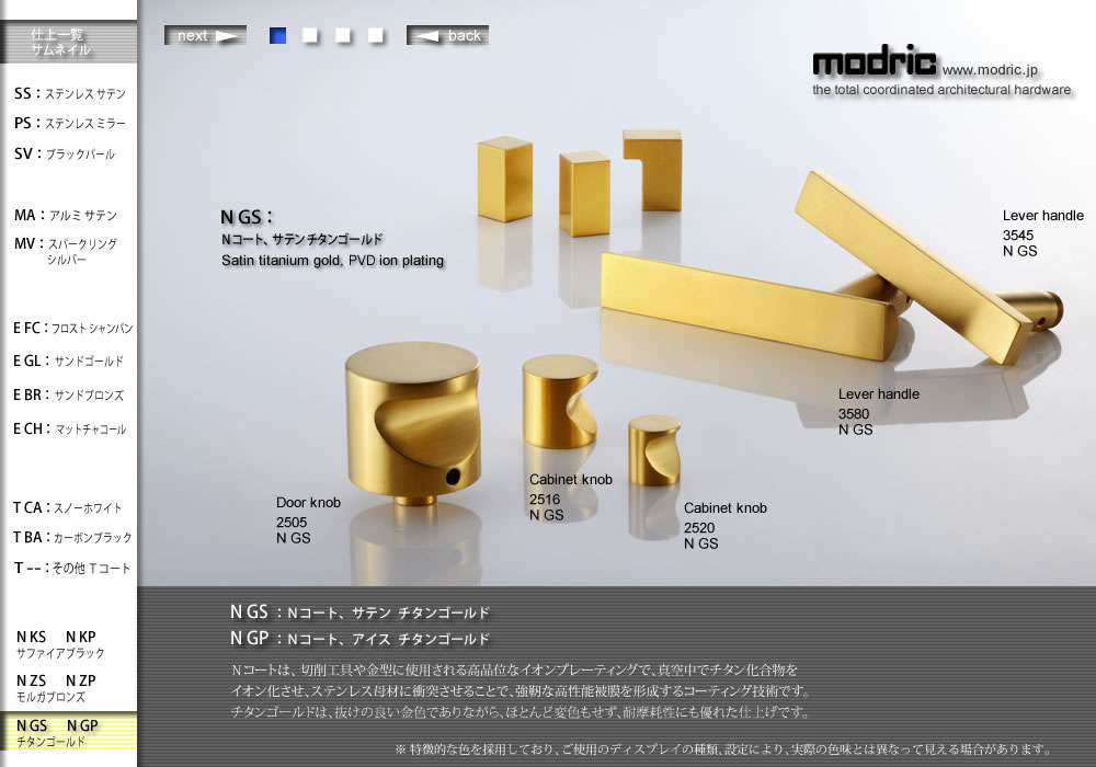 メインインデックス