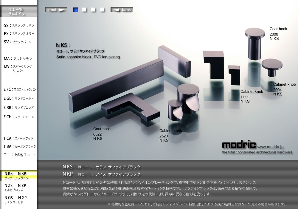 メインインデックス