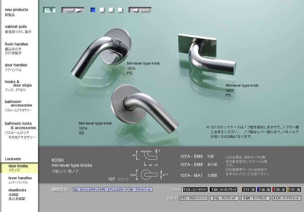 メインインデックス
