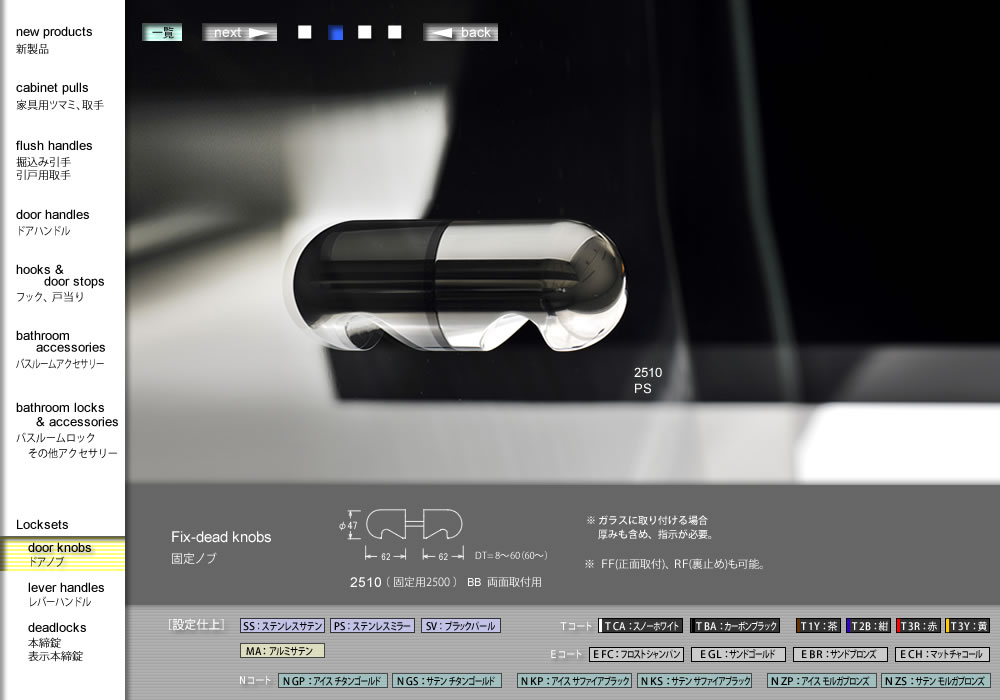 メインインデックス